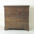 George II oak chest of drawers ca 1740