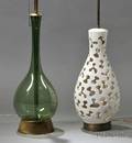 Two Bottleform Table Lamps