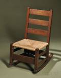 Gustav Stickley Sewing Rocker