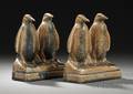 Rookwood Pottery Penguin Bookends