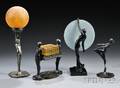 Four Art Deco Figural Items
