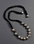 Antonio Pinedo Silver Necklace