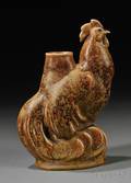 Zsolnay Figural Rooster Vase