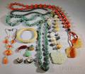 Group of Jade and Hardstone Jewelry
