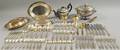 Group of Silverplated Flatware and Serving Items
