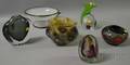 Six Pieces of Assorted Studio and Modern Art Glass