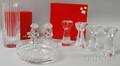 Eight Baccarat Colorless Crystal Table Items