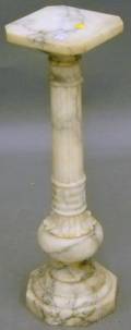 White Marble Pedestal