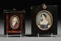 Two Framed European Portrait Miniatures on Ivory