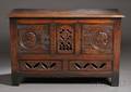 Carved Oak Credenza