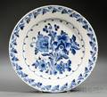 Dutch Delft Blue and White Charger