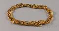18kt Gold Fancylink Bracelet