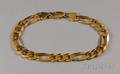 Italian 14kt Gold Curblink Bracelet