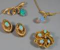 Group of 14kt Gold and Opal Jewelry