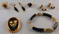 Small Group of Gold and Onyx Jewelry