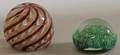 Two Art Glass Paperweights