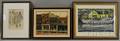 Three Framed Works
