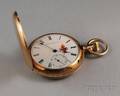 14kt Gold American Watch Co Hunting Case Pocket Watch