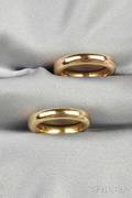 Two 18kt Gold Rings Cartier