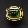 18kt Gold and Peridot Ring Paloma Picasso Tiffany  Co