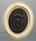 Wedgwood Black Basalt Three Graces Plaque