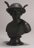 Wedgwood Black Basalt Bust of Mercury
