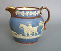 Pearlware pitcher early 19th c