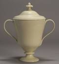 Wedgwood Queens Ware Vase and Cover