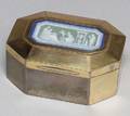 Wedgwood Three Color Jasper Mounted Silver Gilt Box