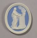 Wedgwood Bert Bentley Solid Blue Jasper Medallion
