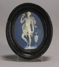 Wedgwood and Bentley Solid Blue Jasper Medallion