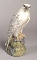 Large Royal Copenhagen Porcelain Figure of a Raptor