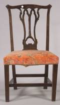George III Mahogany Side Chair