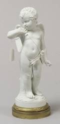 Sevresstyle Bisque Figure of Cupid