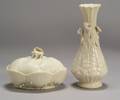 Two Belleek Porcelain Items