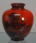 Royal Doulton Flambe Vase