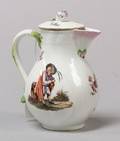 Meissen Porcelain Covered Cream Jug