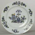 Bristol Delftware Polychrome Decorated Charger