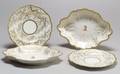 Four Flight Barr and Barr Worcester Porcelain Dishes