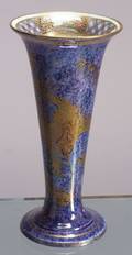 Wedgwood Dragon Lustre Trumpet Vase