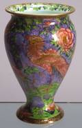 Wedgwood Fairyland Lustre Argus Pheasant Vase