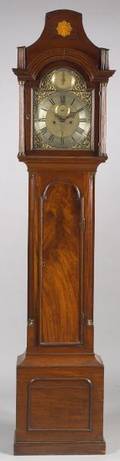 Georgian Mahogany Tall Clock