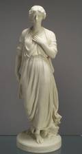 Copeland Parian Figure of Nora Creina