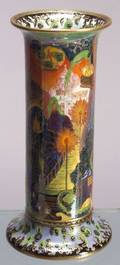 Wedgwood Flame Fairyland Lustre Vase