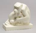 Wedgwood CreamColored Skeaping Monkey Group