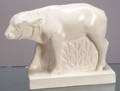 Wedgwood Moonstone Glazed Skeaping Buffalo