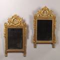 Pair of Louis XVI Giltwood Mirrors