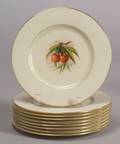 Twelve Lenox Handpainted Plates