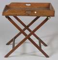 Victorian Mahogany Tray on Stand