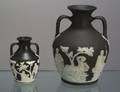 Two Wedgwood Portland Vases